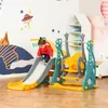 HOMCOM Toboggan et balançoire pour enfants 4 en 1, aire de Voir les images du produit 2
