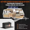 Batterie LiFePO4 12V 140Ah avec Bluetooth, boîtier DIN H8 Voir les images du produit 8