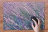 MuchoWow® Schreibtischunterlage Blumen - Lavendel - Lila Produktbild-Vorschau 3