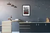 MuchoWow® MuchoWow® Gerahmtes Poster Ein Schwarz-Weiß-Foto Produktbild-Vorschau 2