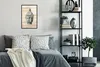 MuchoWow® MuchoWow® Gerahmtes Poster Buddha - Kopf - Steine Produktbild-Vorschau 6