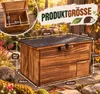 Igelhaus XXL 45x32x27 cm, Igelhaus Winterfest mit Boden, Produktbild-Vorschau 4