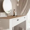 Idohome Coiffeuse, console avec tiroir, table de Voir les images du produit 4