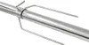 A close-up shot of a stainless steel automatic grill skewer with motor attachment. Náhľad obrázku produktu