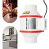 Collage of a wine cellar, a modern kitchen, and a ventilation fan. Voir les images du produit
