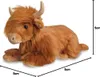 Aurora World 26609 Aurora Plüschtier, Braun, 40cm Produktbild-Vorschau 5