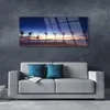 Acrylglasbilder 125x50 Wandbild Druck Palmen Strand Meer Produktbild-Vorschau 1