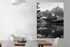 MuchoWow® Poster Schneebedeckte Berge und Wälder, die sich Produktbild-Vorschau 2