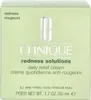 The image shows the front of a product box for Clinique Redness Solutions Daily Relief Cream. Náhľad obrázku produktu