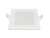Luminaire encastré carré blanc 12 cm encastré LED 6W Voir les images du produit 7