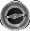 Top-down view of a coffee grinder's interior with its blades. Anteprima dell’immagine prodotto