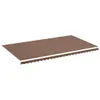 vidaXL Markisenbespannung Braun 6x3,5 m -  Markisen Produktbild-Vorschau 3