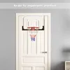 GOPLUS Basketballkorb mit Basketball & Luftpumpe, Backboard Produktbild-Vorschau 2