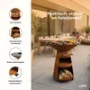 ASH Prestige Plancha-Grill aus Cortenstahl Produktbild-Vorschau 5