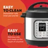 Instant Pot 13-0061-01-EU, 5,7 l, 1000 W, Schwarz, Produktbild-Vorschau 9