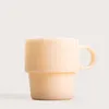 HOMLA PALLORA Glas mit Milchglasgriff beige 0,25 l Produktbild-Vorschau 6