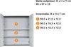 trendteam Bad Spiegelschrank Line/Skin Sardegna Rauchsilber Produktbild-Vorschau 7