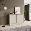 BEAUTYSOFA | Kommode MIRELA 120 cm Kaschmir, Sideboard mit Produktbild-Vorschau 1