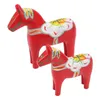 Wooden Swedish Dala Horse,Swedish Dala Horse Statue,Wooden Podgląd zdjęcia produktu 3