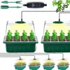 Vnútorný skleník Grow Box s lampou na pestovanie rastlín s Náhľad obrázku produktu 1