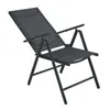 SVITA Set Gartentisch 4 Stühle Hochlehner klappbar Produktbild-Vorschau 6