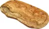 Tranchierbrett aus Olivenholz ca. 40–44 cm mit Saftrille – Produktbild-Vorschau 4