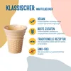 Bazko Klassischer Waffelbecher halbsüße Eiswaffeln 7 cm / Produktbild-Vorschau 2