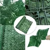 Sichtschutzwand mit künstlichen Blättern für Garten, Produktbild-Vorschau 6