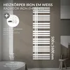LuxeBath Design Badheizkörper, 500x1600 mm, Weiß, Produktbild-Vorschau 2