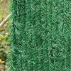Künstliche Hecke Sichtschutzzaun 100x300cm Dunkelgrün Produktbild-Vorschau 3