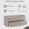 RODAN | Koupelnová Skříňka - 120 CM - Béžový Mat - MDF - 2 Náhled obrázku produktu 3