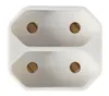 Steckdosenadapter McPower, 2x Euro, weiß Produktbild-Vorschau 2
