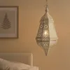 Hängeleuchte Salma Weiß | Orientalische Pendelleuchte aus Produktbild-Vorschau 5