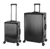 Travelhouse Tokyo Alu Reisekoffer Schwarz S-55cm & XL-78cm Produktbild-Vorschau 1