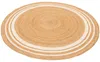 Naturfaser Teppich Handgefertigt Jute Salsa Creme Beige Produktbild-Vorschau 2
