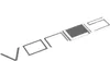 Product name or logo with shadow on a white background. Produktbild-Vorschau