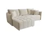 A beige sectional sofa with a chaise lounge is shown against a white background. Produktbild-Vorschau