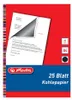 herlitz Kohlepapier, DIN A4, Inhalt: 25 Blatt Productafbeelding-voorbeeld 3