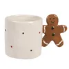 Clayre & Eef Tasse 325 ml Beige Keramik Produktbild-Vorschau 1