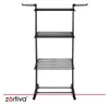Asciugatrice pieghevole verticale con ruote, altezza 178 cm Anteprima dell’immagine prodotto 13