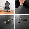 INF Einfarbiger Gaming-Stuhlbezug aus Kunstleder Schwarz Produktbild-Vorschau 3