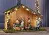 30 LED Weihnachtskrippe Weihnachtsdeko Weihnachten Krippe Produktbild-Vorschau 1