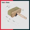 KOTARBAU® Farbpinsel für Maler Holzgriff 180 mm 1 St. Produktbild-Vorschau 3