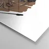 Bilder auf glas - Einteilig - Afrikanisch Modern Porträt - Produktbild-Vorschau 5