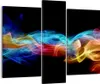 Bild auf Leinwand - Leinwandbild - Abstrakt luft bunt figur Produktbild-Vorschau 1