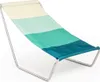 A striped beach chair on a white background. Náhled obrázku produktu