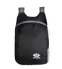 Faltbarer Rucksack 20L Ultraleicht Tagesrucksack Schwarz, Produktbild-Vorschau 1