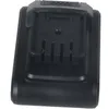 A black battery charger for a power tool, shown from a slightly elevated angle against a white background. Náhľad obrázku produktu