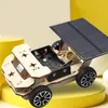 Solar Wireless Fernbedienung Auto Modell DIY Holz Kind Produktbild-Vorschau 8