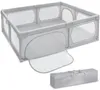Moby-System kojec dla dzieci 200x140 cm, składany, suchy Podgląd zdjęcia produktu 1